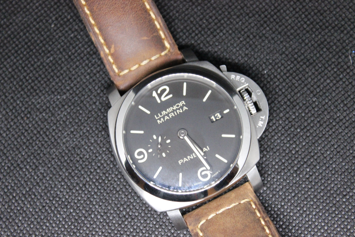 Amazing Panerai Luminor Marina 1950 3 Days Automatic PAM00312 — 44mm — Full Set